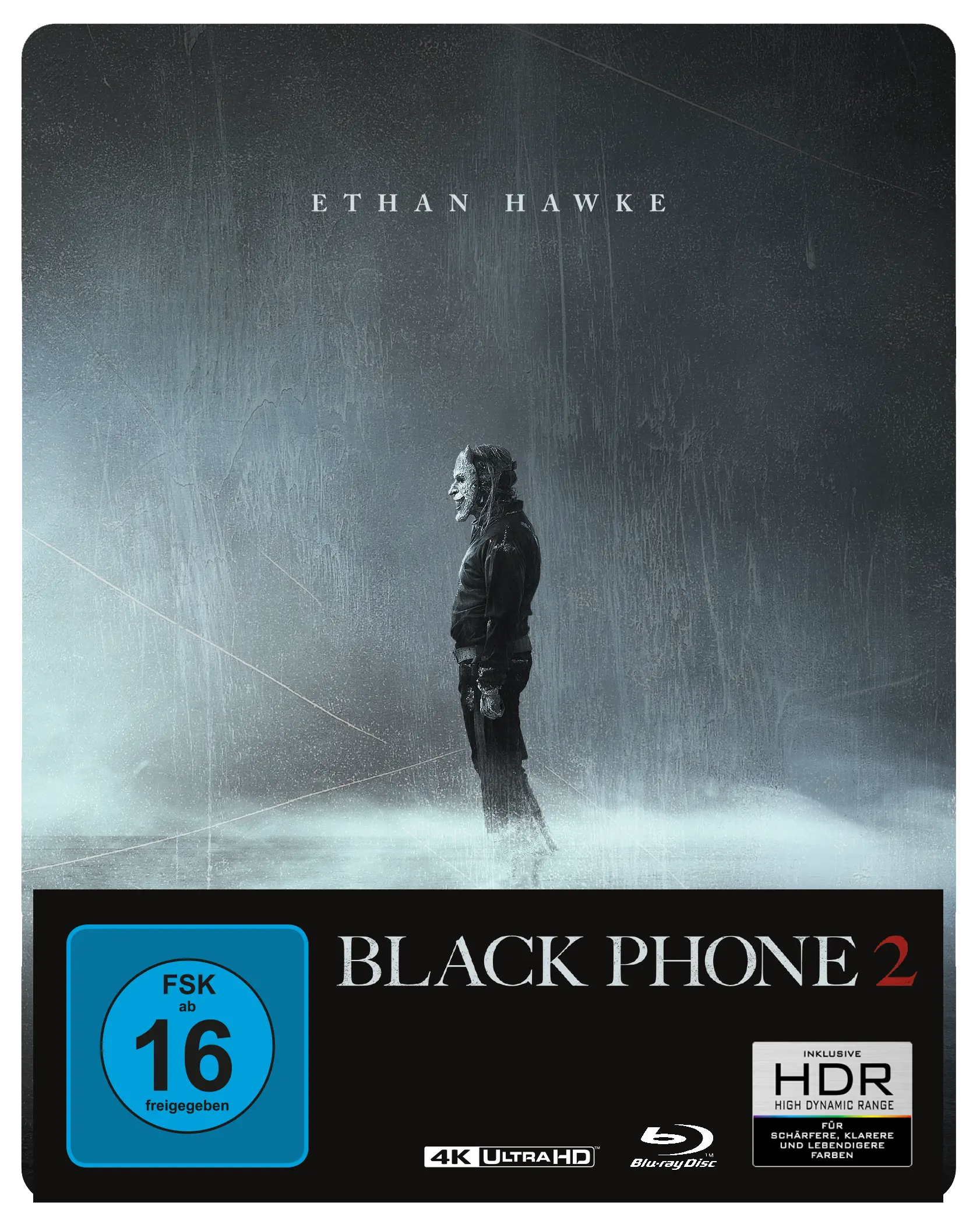Black Phone 2 (Limitiertes Steelbook, 4K-UHD + Blu-ray) Black Phone 2 (Limitiertes Steelbook, 4K-UHD + Blu-ray)