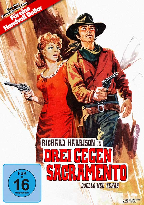 Drei gegen Sacramento (DVD) Cover Drei gegen Sacramento (DVD) Cover
