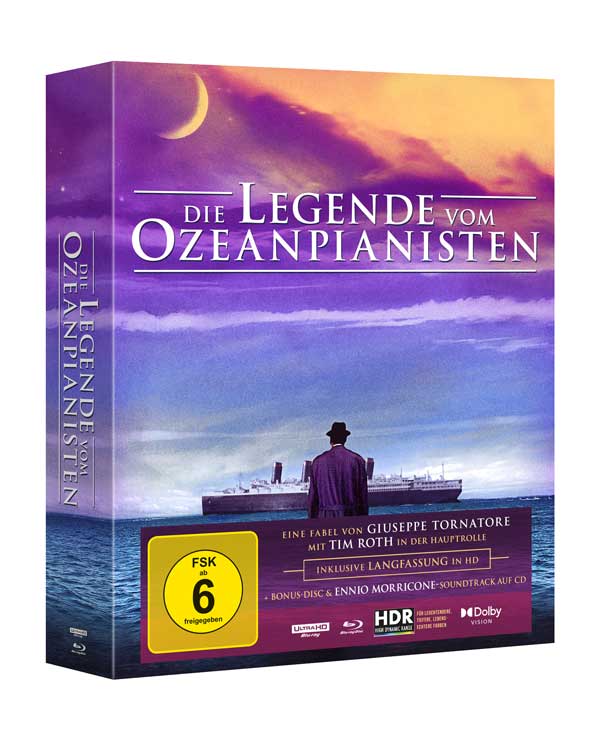 Die Legende vom Ozeanpianisten (Special Edition, 4K-UHD+3 Blu-rays+CD) Die Legende vom Ozeanpianisten (Special Edition, 4K-UHD+3 Blu-rays+CD)