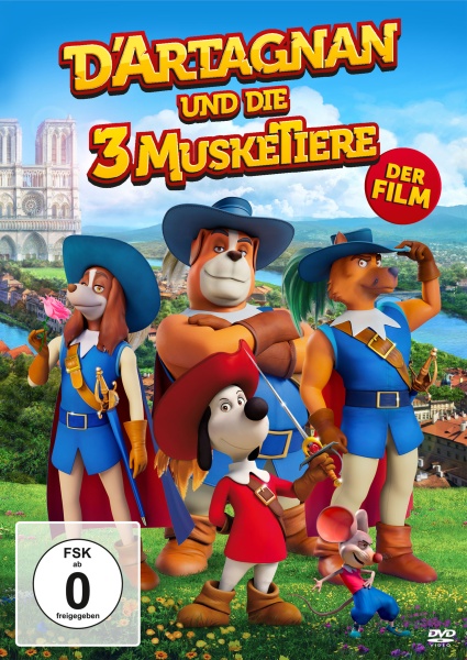 D'Artagnan u.d.drei MuskeTiere (DVD) Cover D'Artagnan u.d.drei MuskeTiere (DVD) Cover