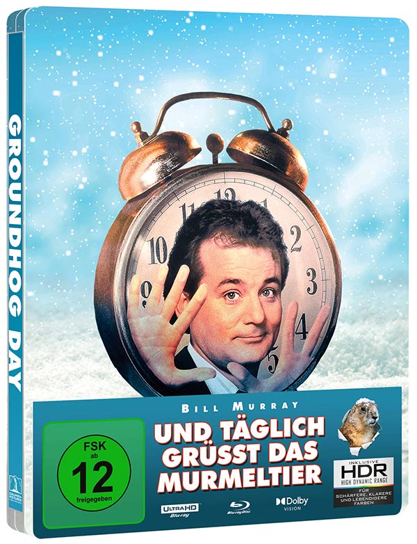 Und täglich grüßt das Murmeltier (Remastered) (Steelbook, 4K-UHD+Blu-ray) Und täglich grüßt das Murmeltier (Remastered) (Steelbook, 4K-UHD+Blu-ray)