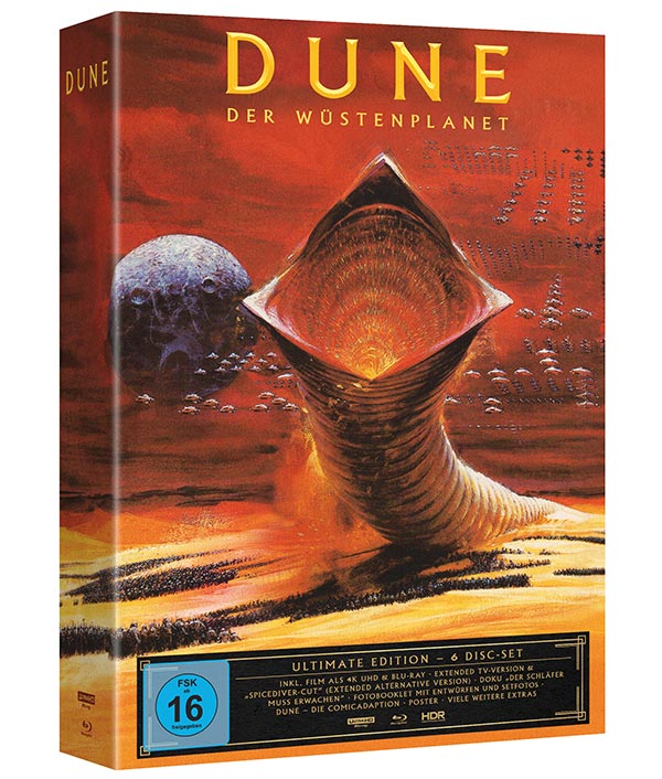 Dune - Der Wüstenplanet (4K-UHD + 5 Blu-rays) Dune - Der Wüstenplanet (4K-UHD + 5 Blu-rays)