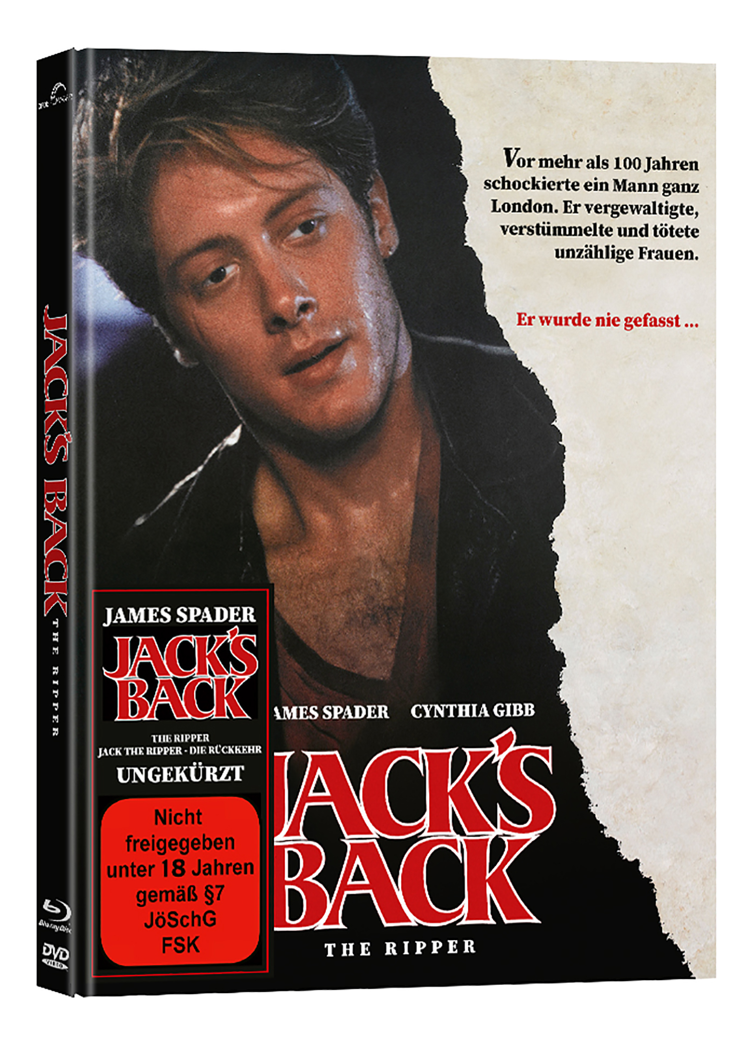 Jack´s Back - The Ripper (Mediabook A, Blu-ray+DVD) Jack´s Back - The Ripper (Mediabook A, Blu-ray+DVD)