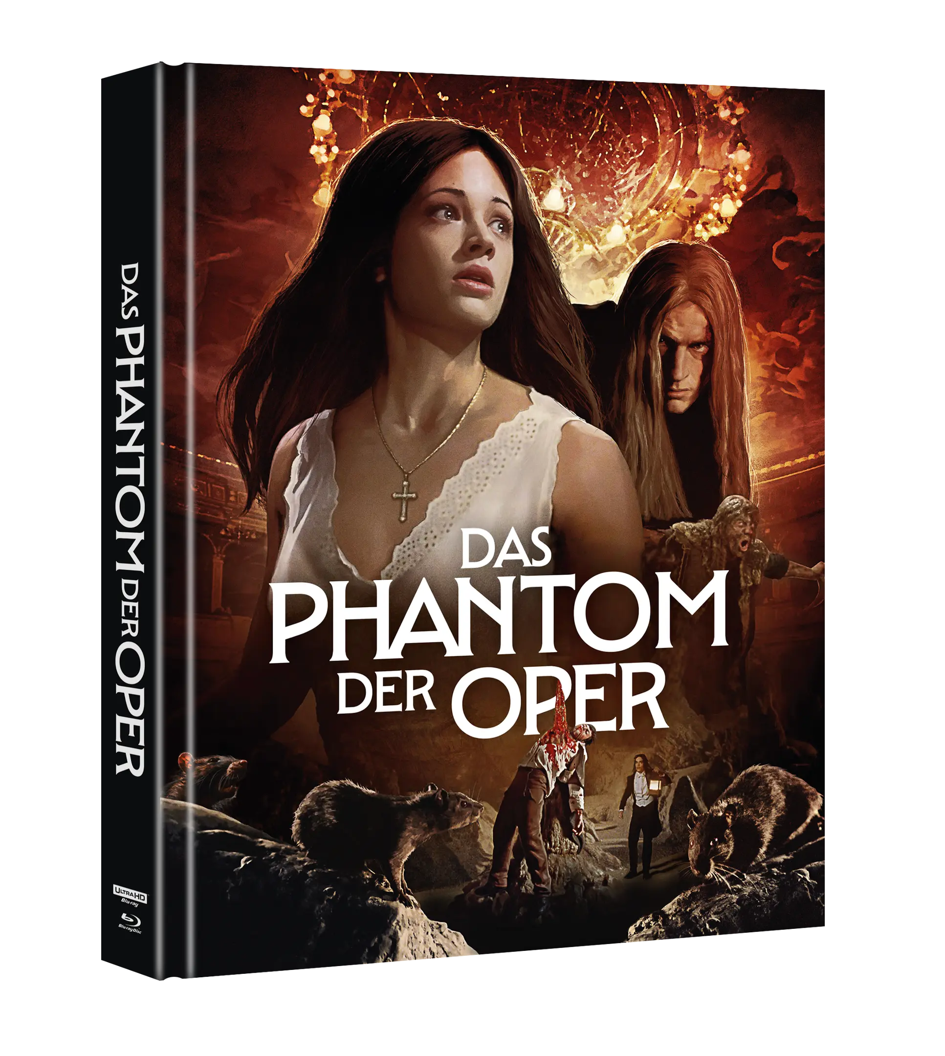 Das Phantom der Oper (Dario Argento) (Mediabook, 4K-UHD+Blu-ray)
