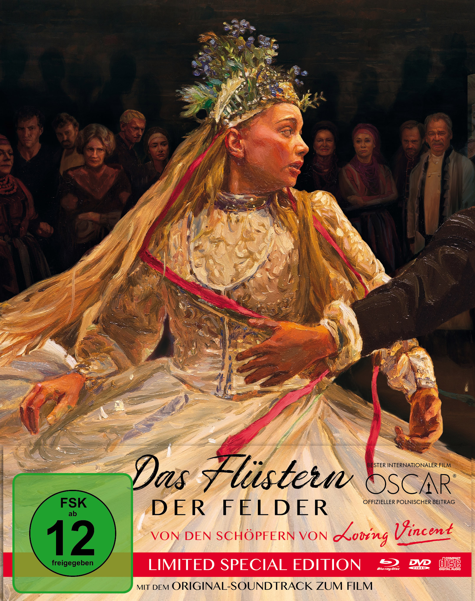 Das Flüstern der Felder (Limitiertes Digipack, Blu-ray+DVD+Soundtrack CD) Erwachsene, Braut, Weiblich, Person, Frau