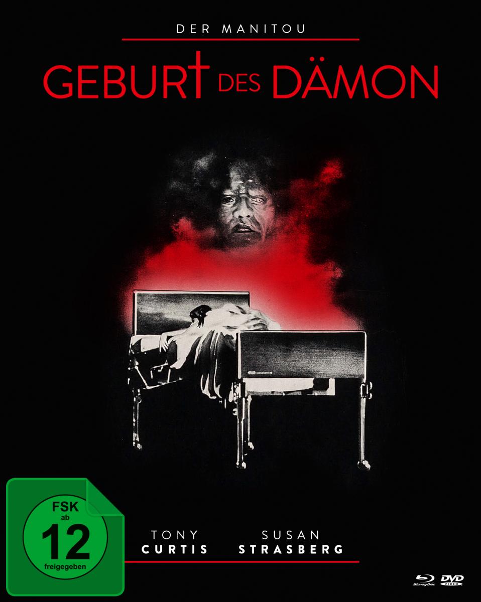 Der Manitou -MB "Geburt d.Dämon" (Blu-ray+DVD) Cover Der Manitou -MB "Geburt d.Dämon" (Blu-ray+DVD) Cover
