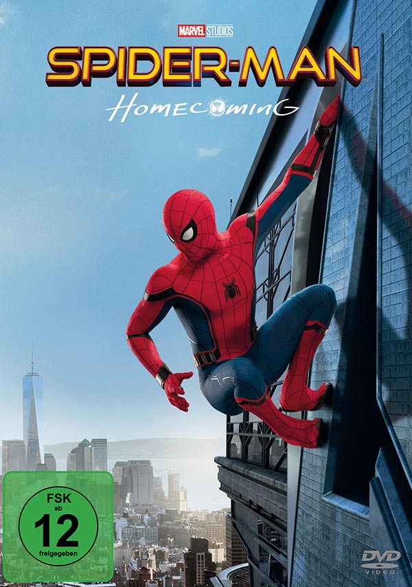 Spider-Man: Homecoming (DVD) Cover