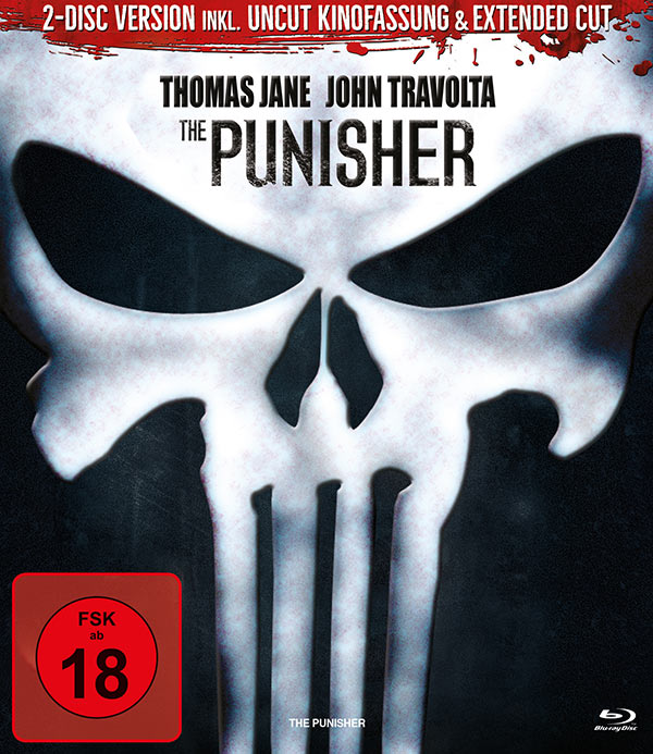 The Punisher (2004) (Kinofassung+Extended Cut) (2 Blu-rays) Cover The Punisher (2004) (Kinofassung+Extended Cut) (2 Blu-rays) Cover