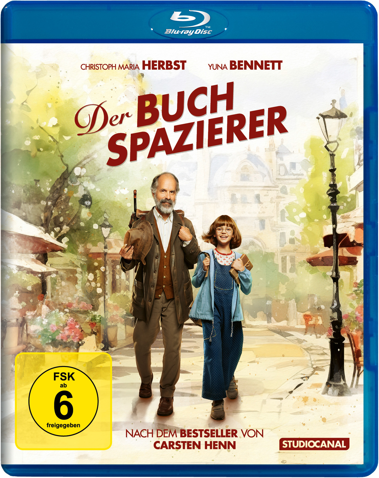 Der Buchspazierer (Blu-ray) Cover