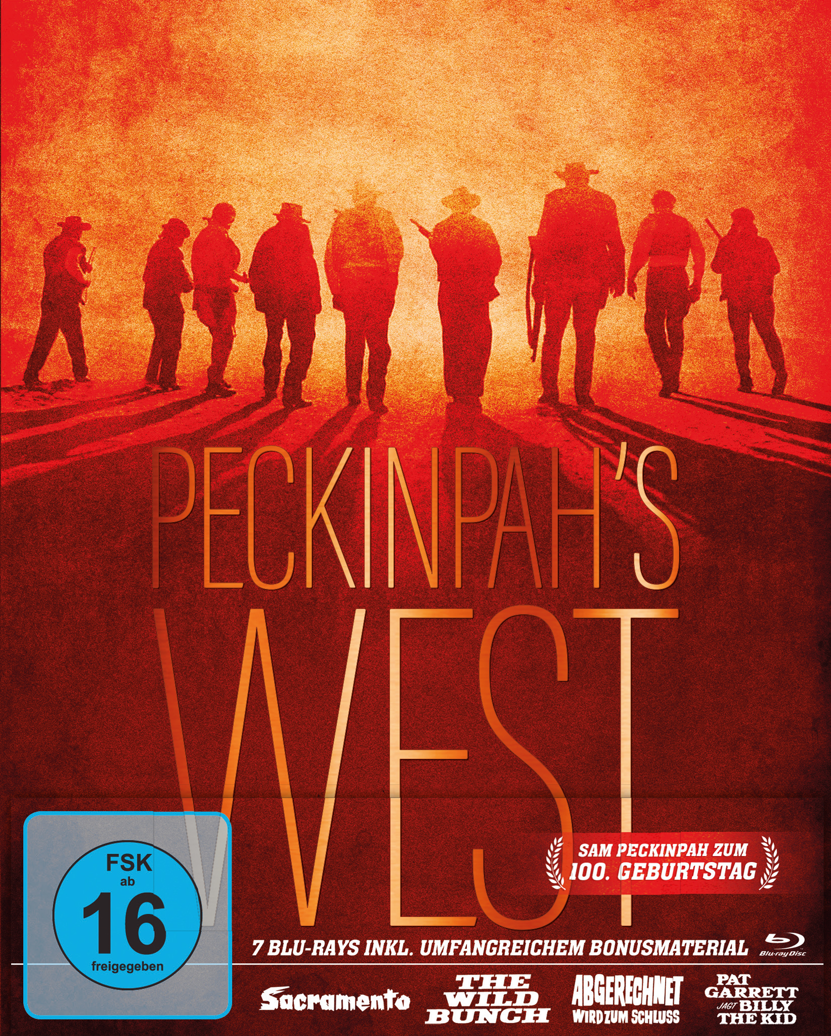 Peckinpah's West (7 Blu-rays) Cover Peckinpah's West (7 Blu-rays) Cover