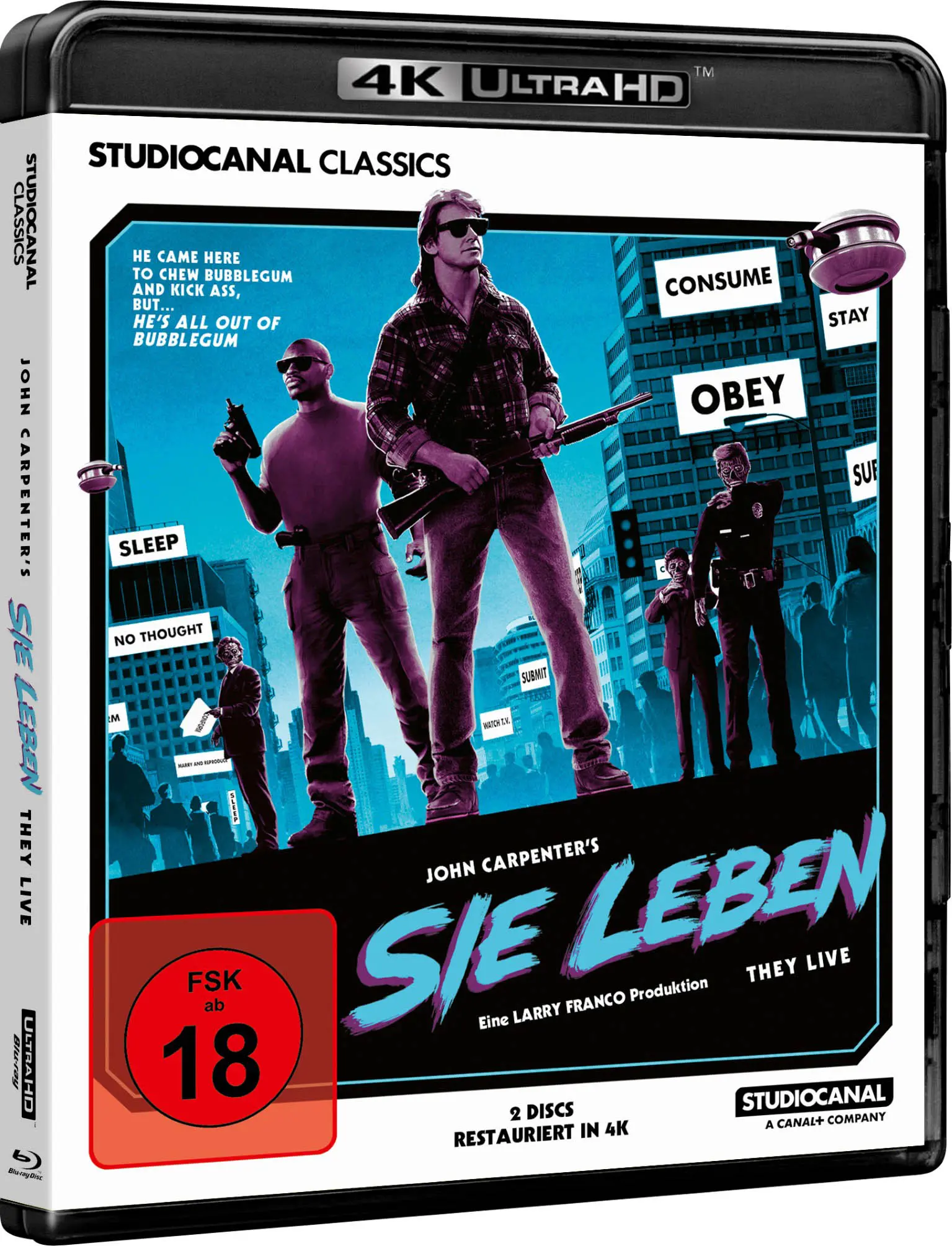 Sie leben! (4K-UHD+Blu-ray)