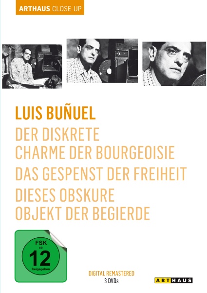Luis Bunuel - Arthaus Close-Up (3 DVDs) Cover Luis Bunuel - Arthaus Close-Up (3 DVDs) Cover
