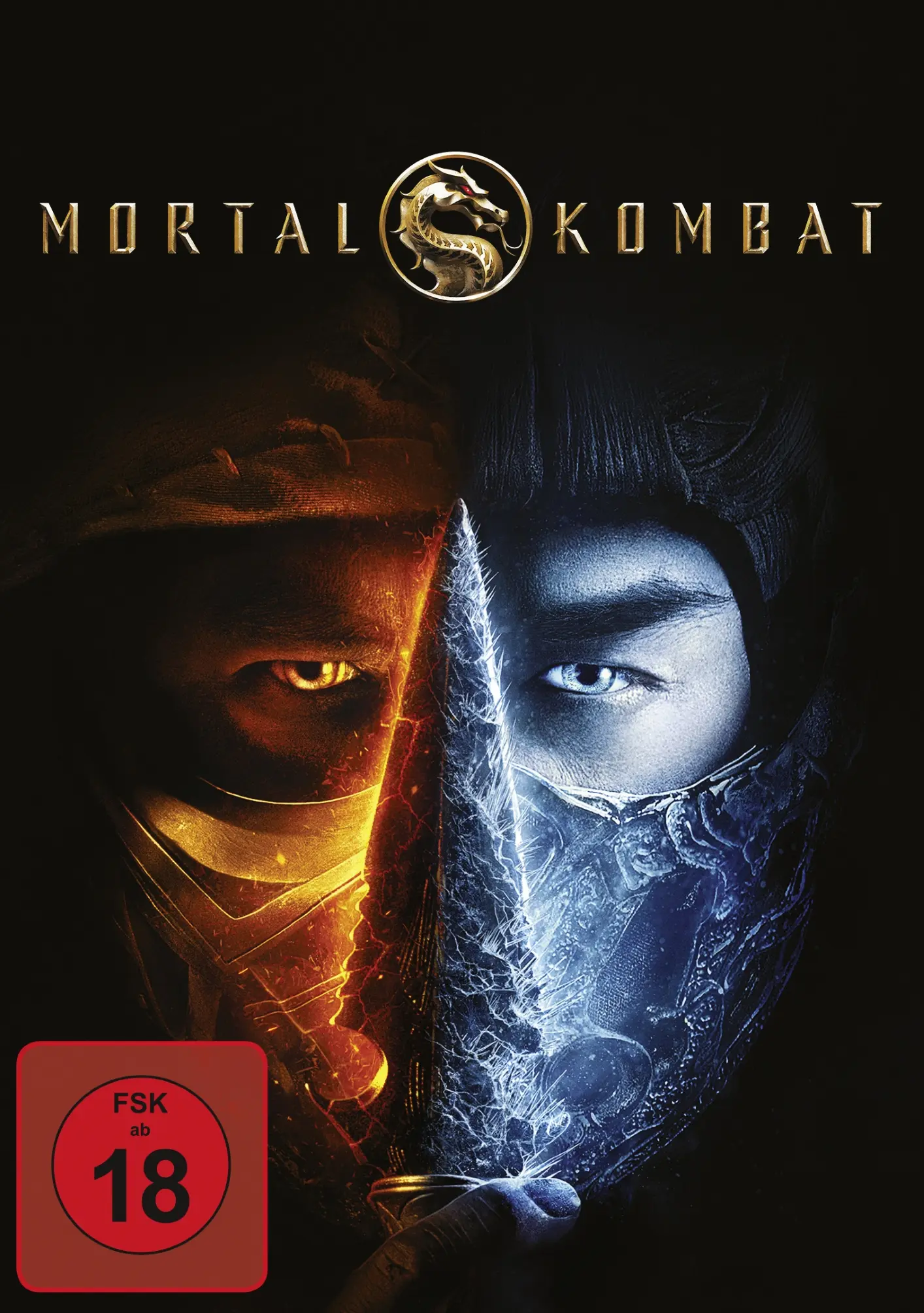 Mortal Kombat (2021) (DVD) Cover