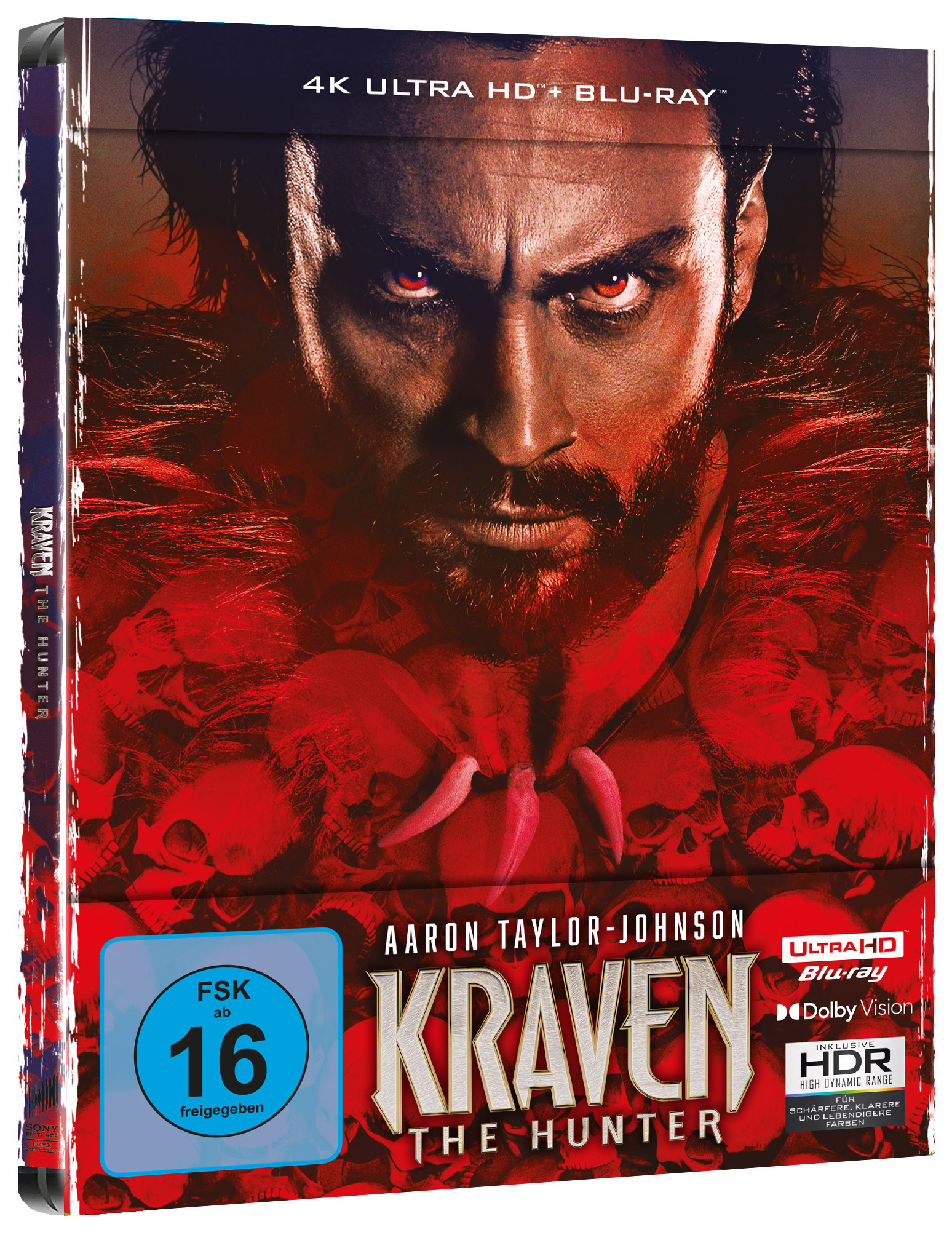 Kraven the Hunter (Steelbook, 4K-UHD + Blu-ray) Kraven the Hunter (Steelbook, 4K-UHD + Blu-ray)