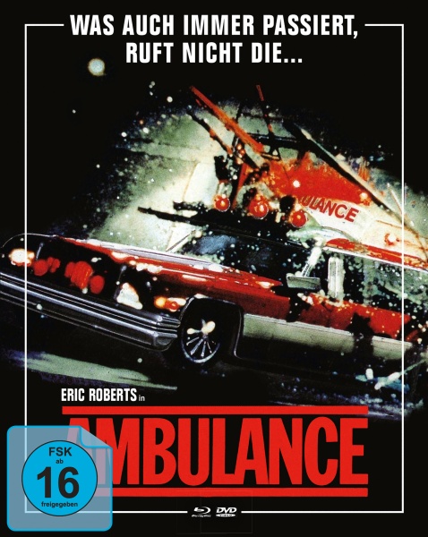 Ambulance (Mediabook B, Blu-ray+DVD) Cover Ambulance (Mediabook B, Blu-ray+DVD) Cover