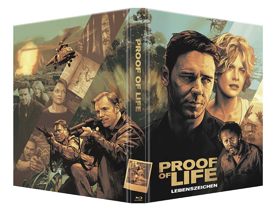Lebenszeichen - Proof of Life - Limited Collector´s Edition (Blu-ray) (exkl. Shop) Buch, Veröffentlichung, Erwachsene, Mann, Person