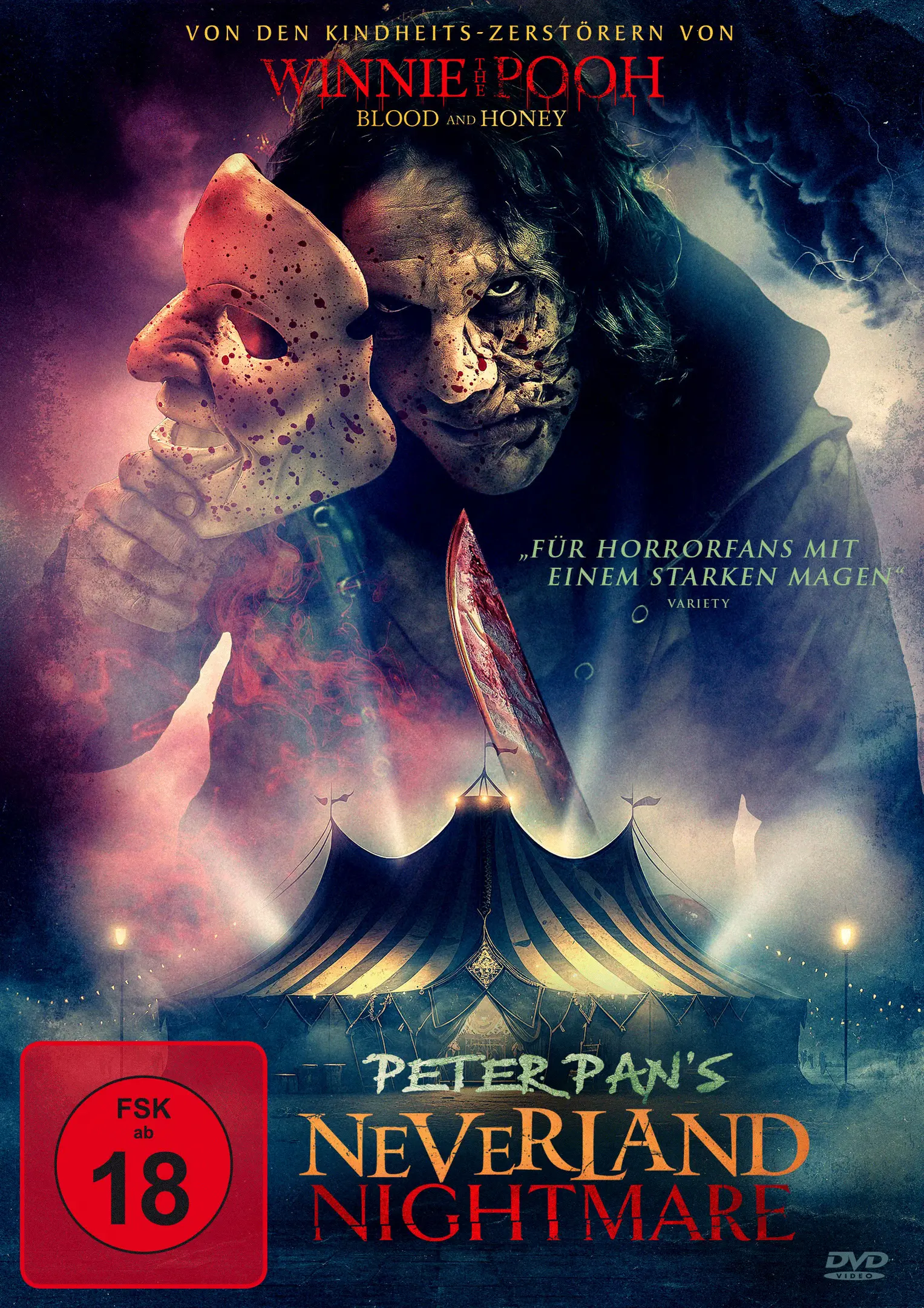 Peter Pan's Neverland Nightmare (DVD) Cover Peter Pan's Neverland Nightmare (DVD) Cover