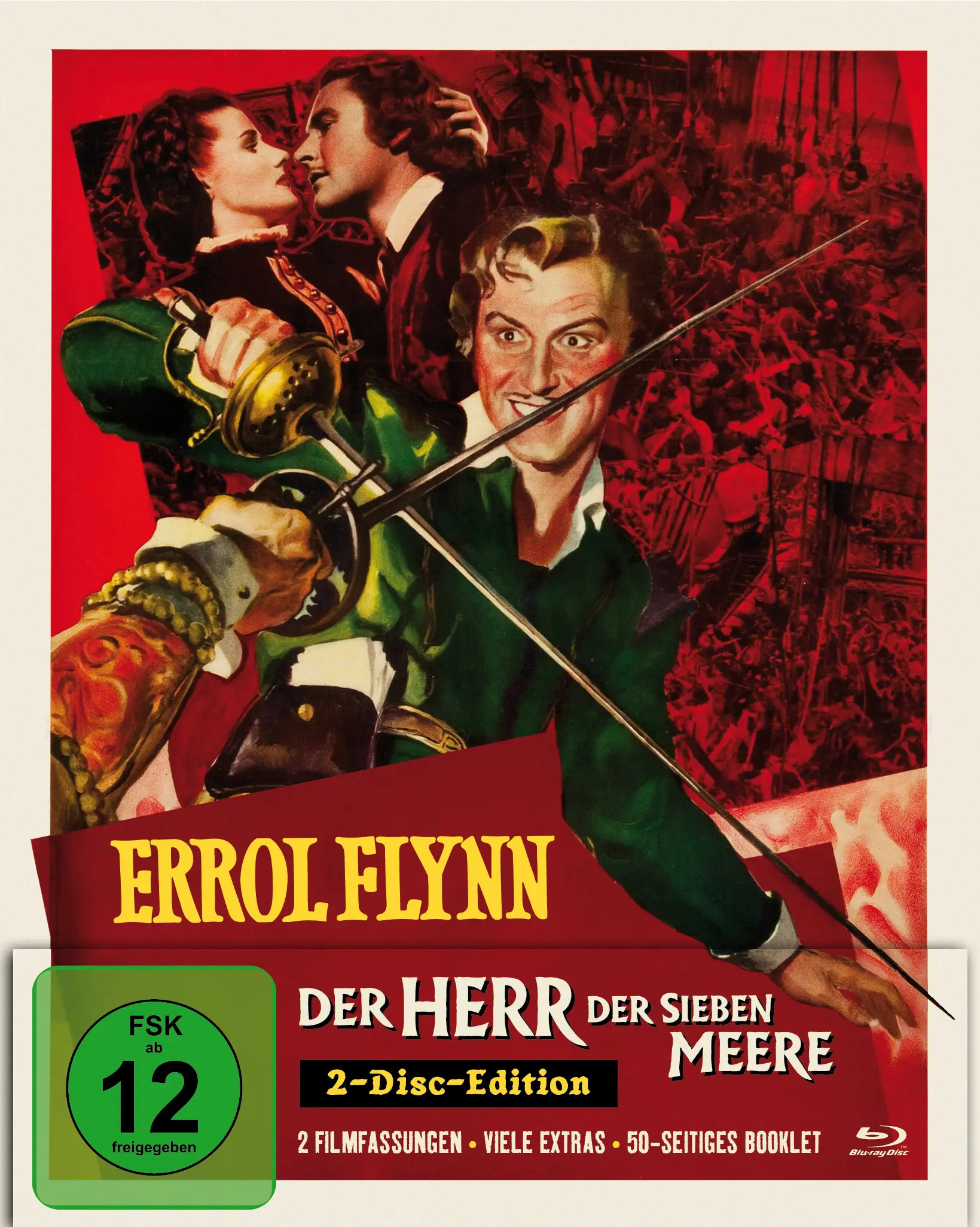 Herr der sieben Meere (Digipack, 2 Blu-rays) Herr der sieben Meere (Digipack, 2 Blu-rays)