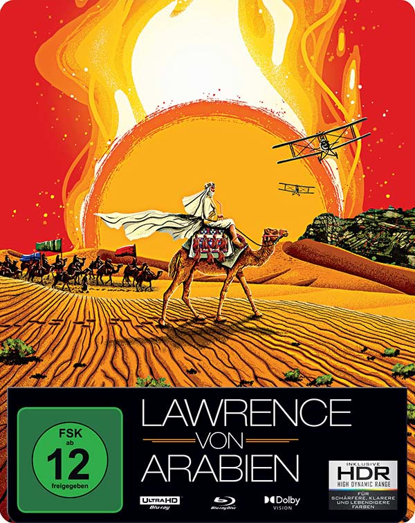 Lawrence von Arabien (Steelbook, 2 4K-UHDs + 2 Blu-rays) Lawrence von Arabien (Steelbook, 2 4K-UHDs + 2 Blu-rays)