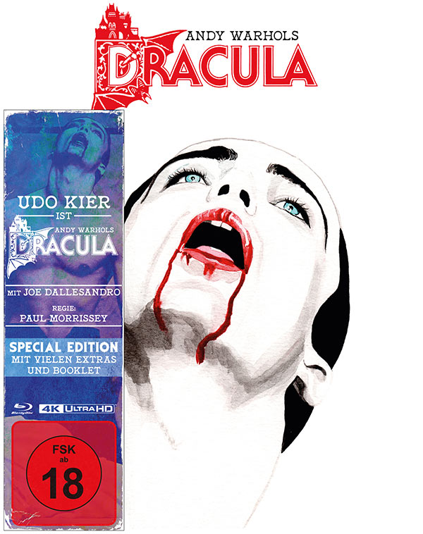 Andy Warhols Dracula (Mediabook B, 4K-UHD+2 Blu-rays) Cover Andy Warhols Dracula (Mediabook B, 4K-UHD+2 Blu-rays) Cover