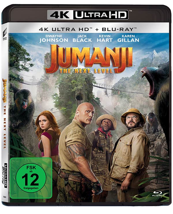 Jumanji: The Next Level (4K-UHD+Blu-ray) Image 2