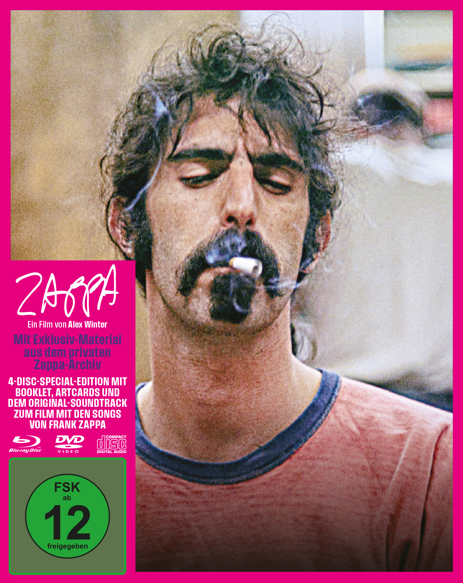 Zappa (Special Edition, Blu-ray+DVD+2 CDs) Cover Zappa (Special Edition, Blu-ray+DVD+2 CDs) Cover
