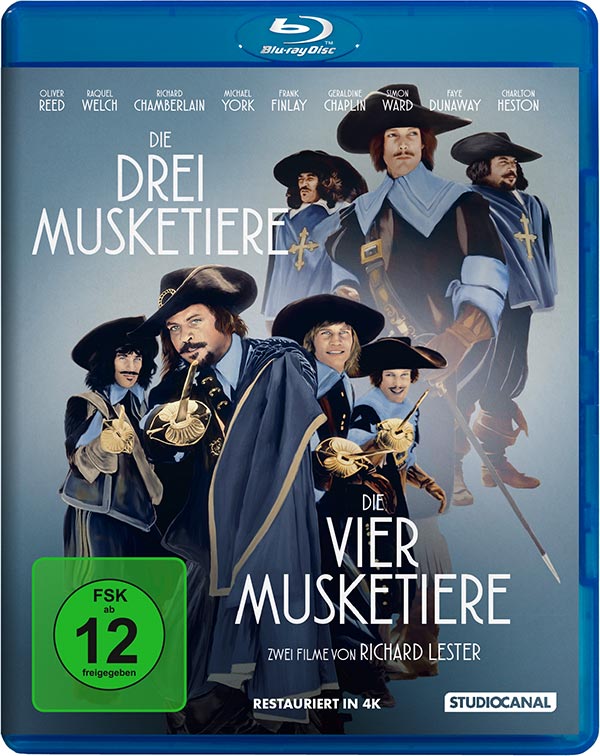 Die Musketiere - Einer für Alle - Alle für einen! (2 Blu-rays) Cover Die Musketiere - Einer für Alle - Alle für einen! (2 Blu-rays) Cover