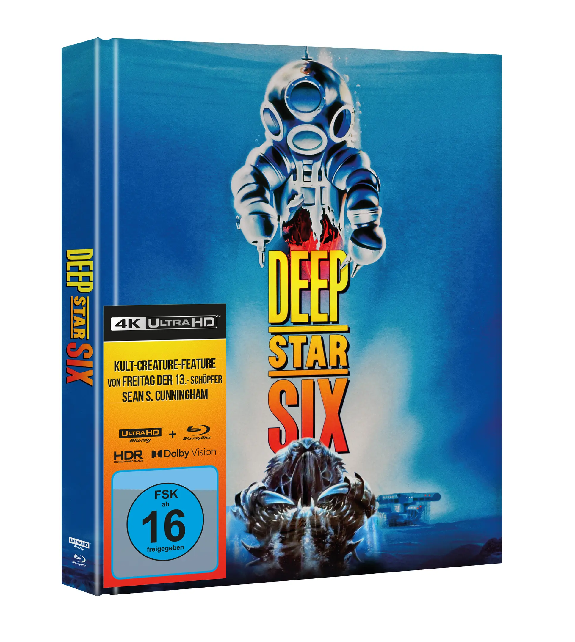 Deep Star Six (Mediabook, 4K-UHD+Blu-ray)