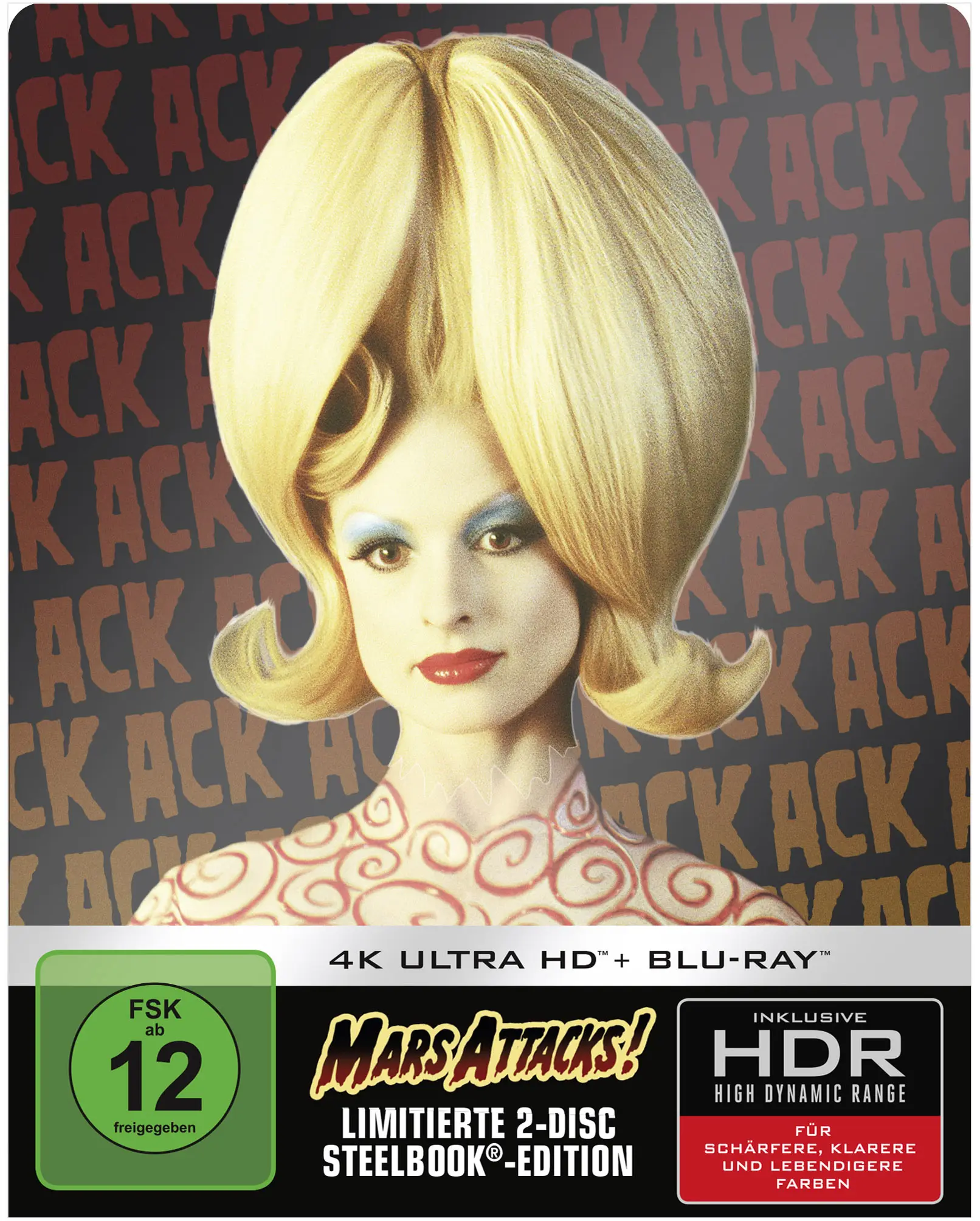 Mars Attacks (Steelbook, 4K-UHD+Blu-ray)