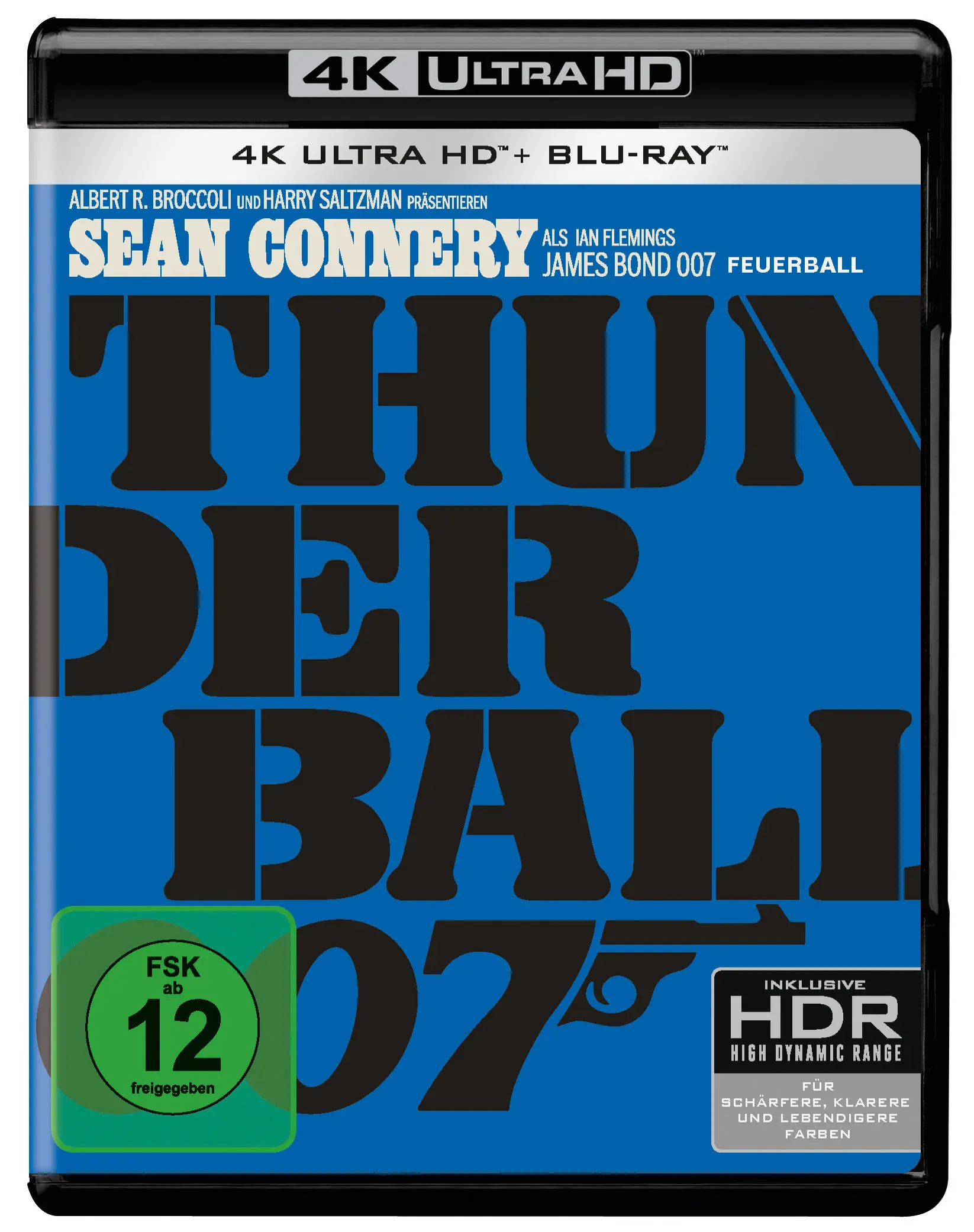James Bond - Feuerball (4K-UHD + Blu-ray)
