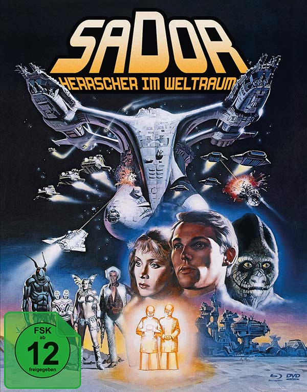 Sador – Herrscher im Weltraum (Mediabook B, Blu-ray+DVD) (exkl. Shop) Cover