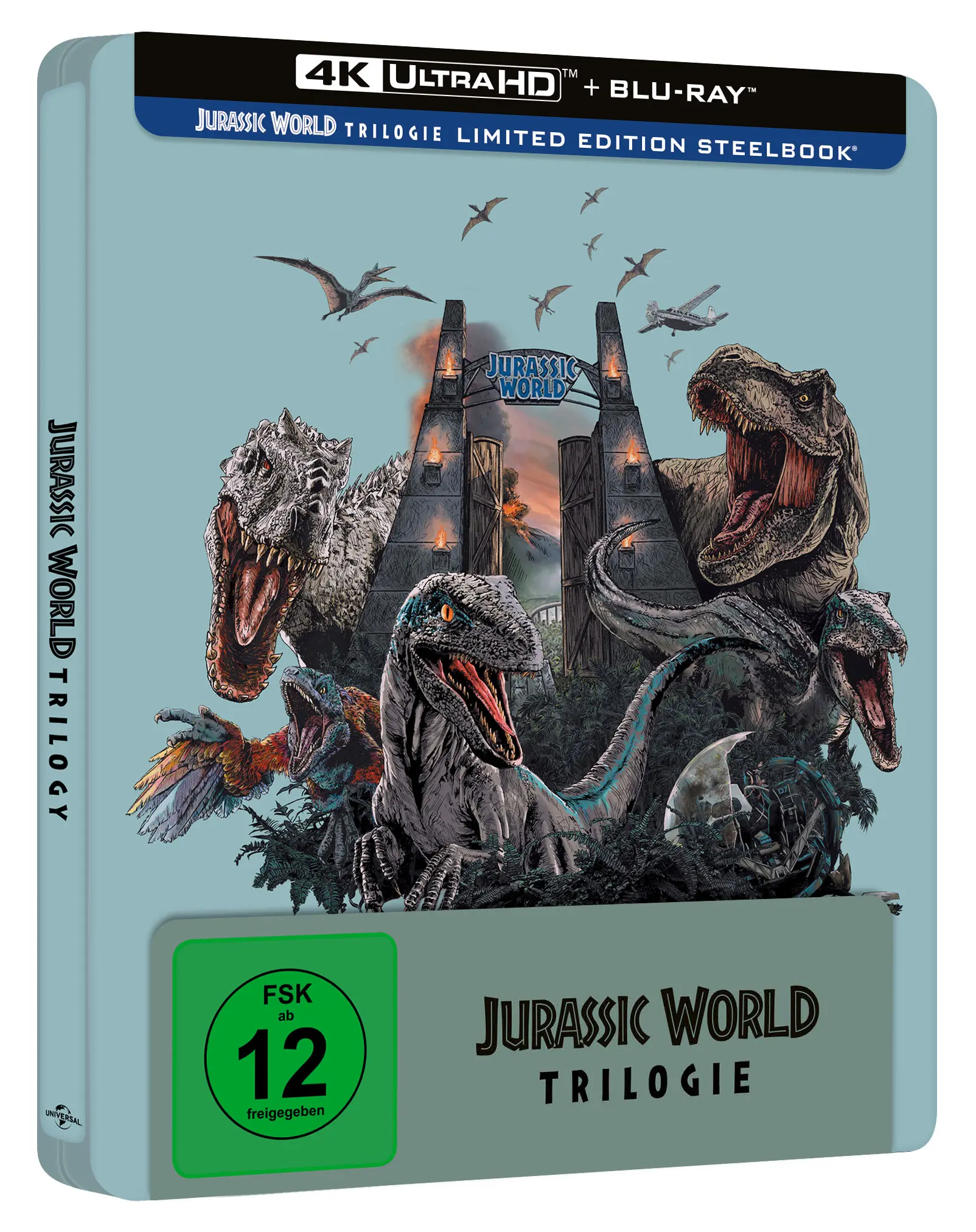 Jurassic World 3 Film Boxset (4K-UHD)