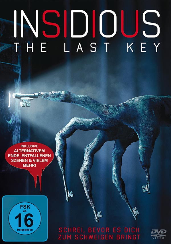 Insidious - The Last Key (DVD) Cover