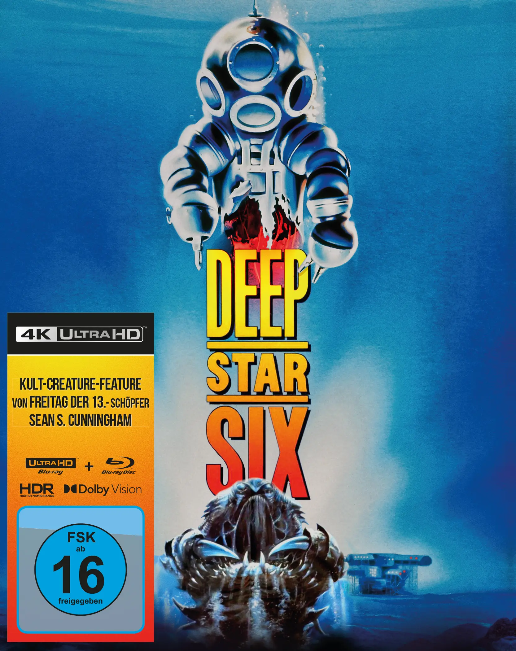 Deep Star Six (Mediabook, 4K-UHD+Blu-ray)