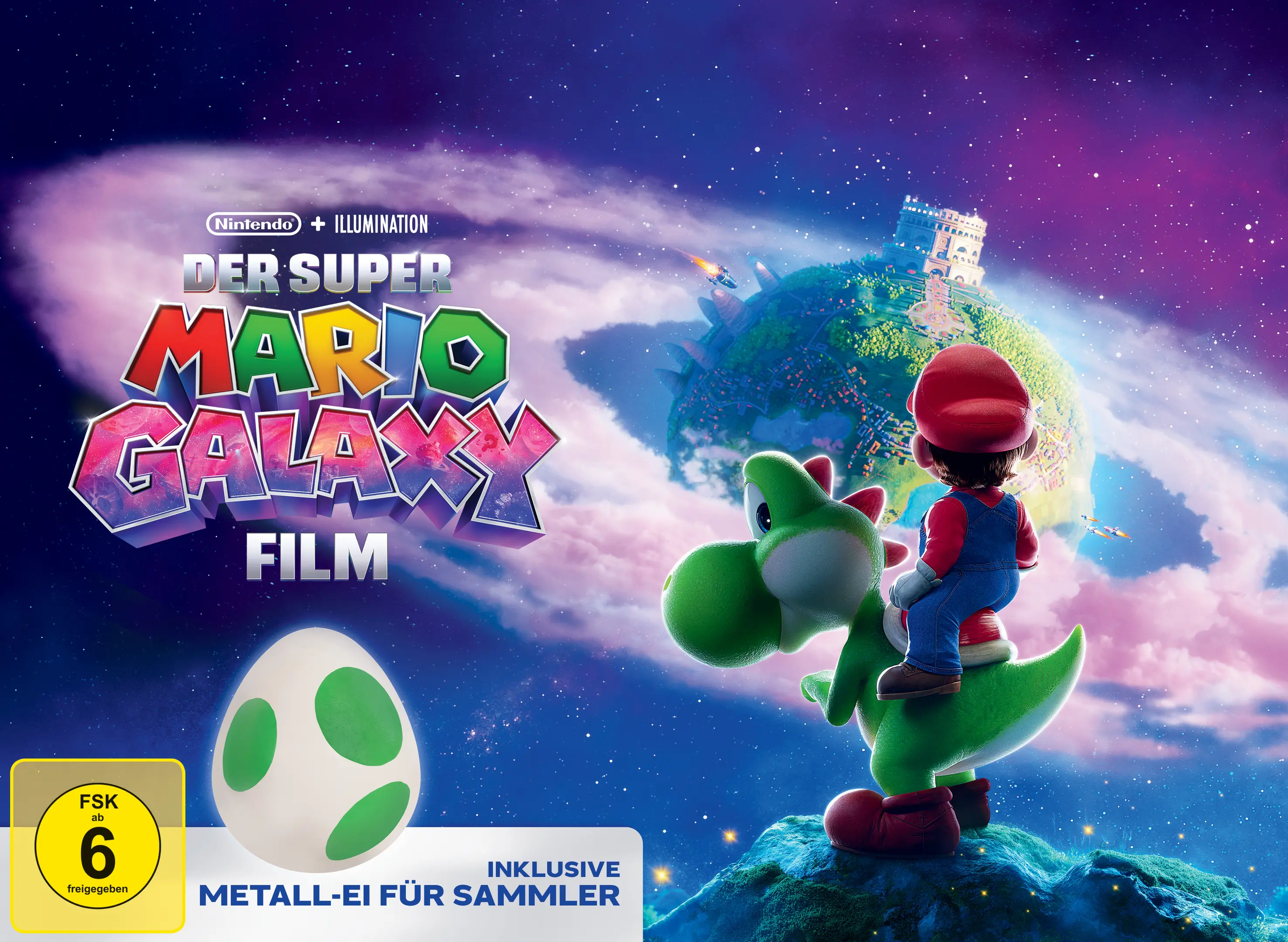 Der Super Mario Galaxy Film (Yoshi-Ei-Collector's Edition, 4K-UHD+Blu-ray)