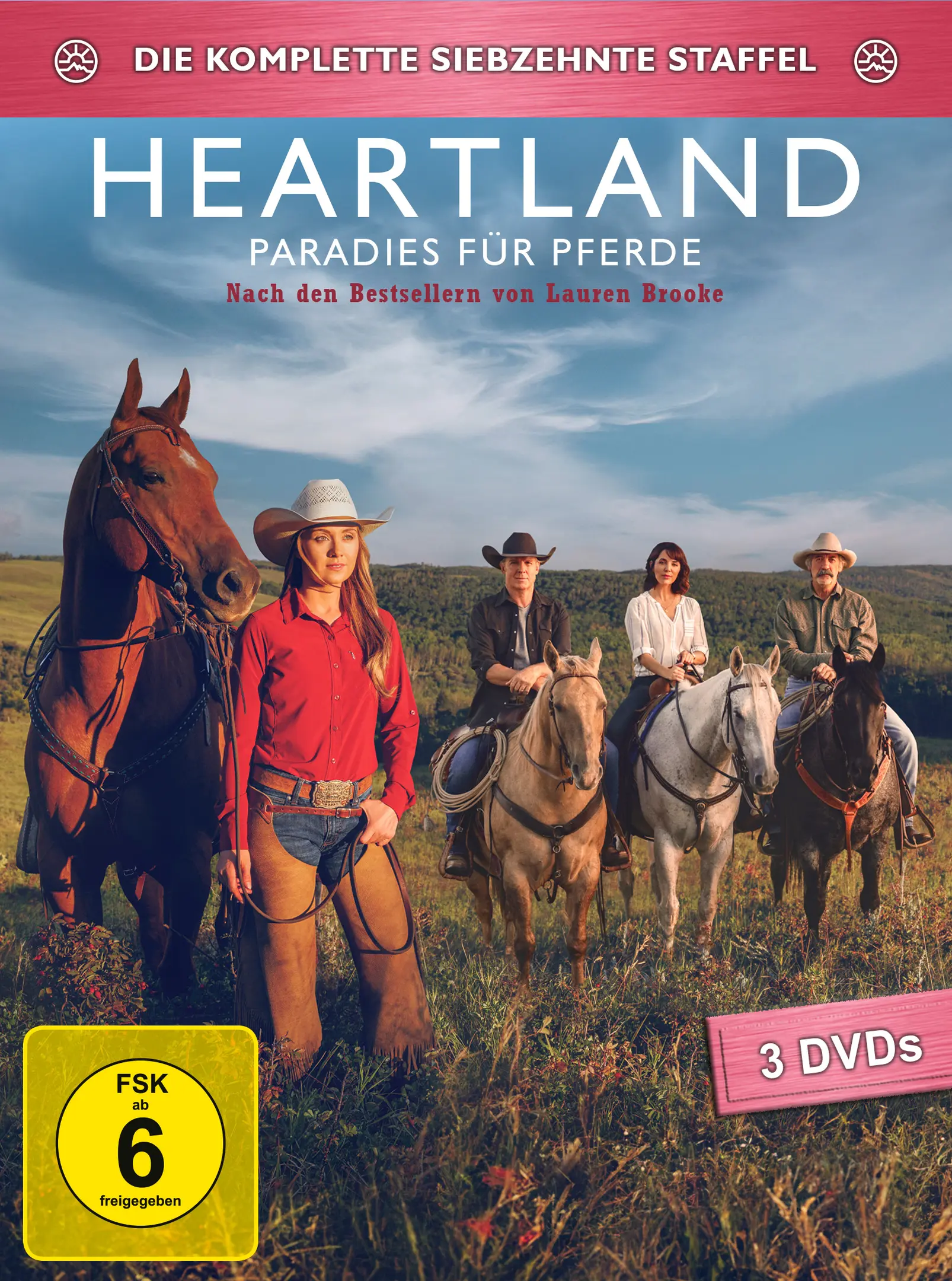 Heartland - Paradies für Pferde, Staffel 17 (3 DVDs) Cover Heartland - Paradies für Pferde, Staffel 17 (3 DVDs) Cover