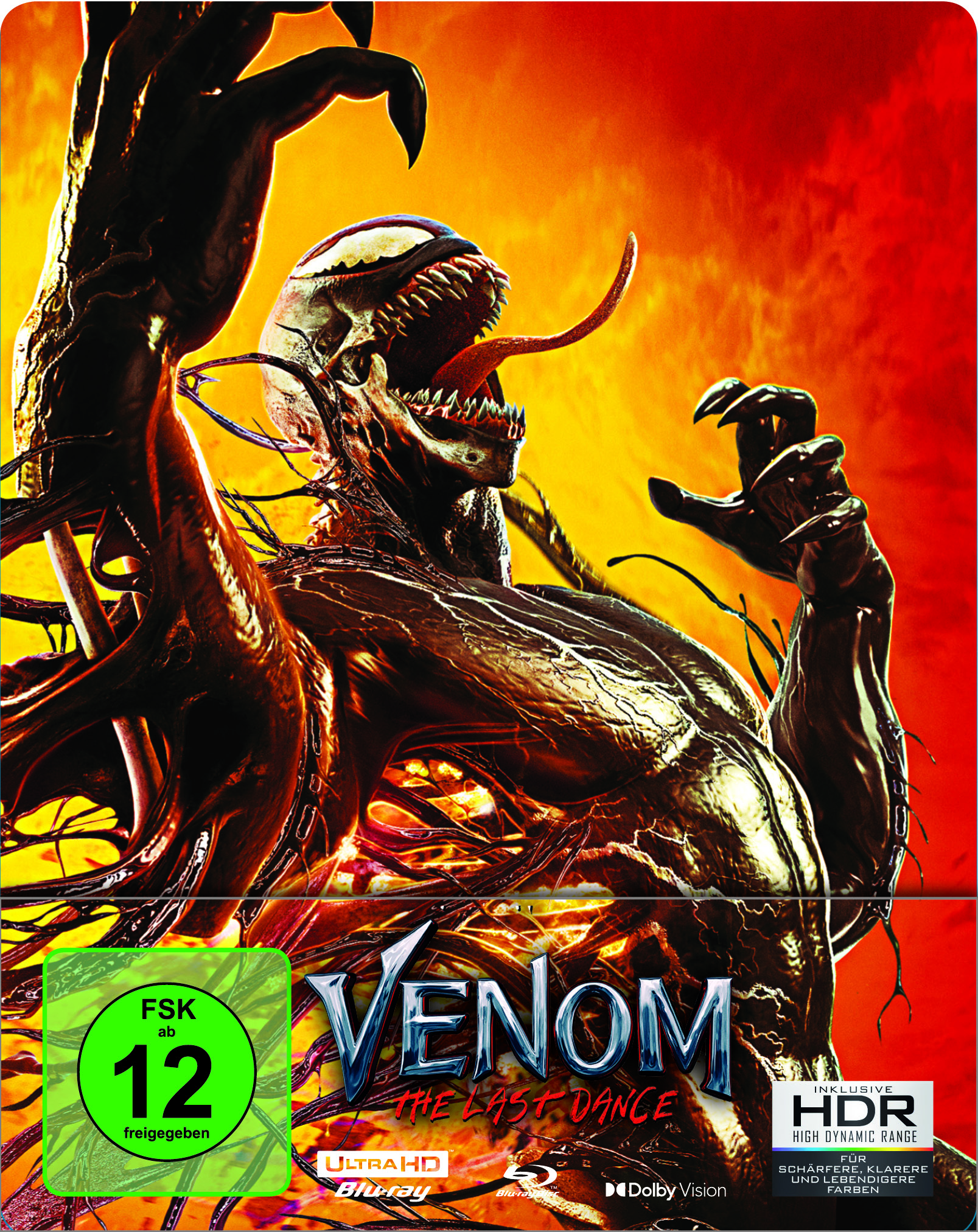 Venom: The Last Dance (Limitiertes Steelbook, 4K-UHD+Blu-ray) Cover