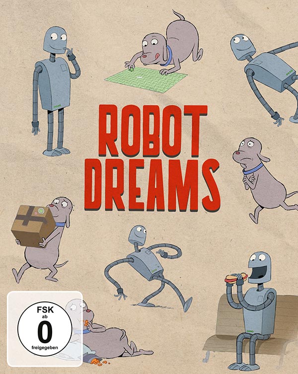Robot Dreams (Special Edition, Blu-ray+DVD+CD) Cover