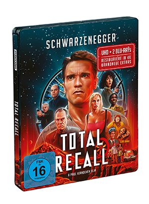 Total Recall - Uncut - Limited Steelbook Edition (4K Ultra HD + 2 Blu-rays) Image 2