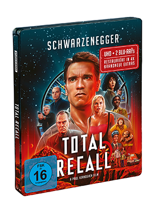 Total Recall - Uncut - Limited Steelbook Edition (4K Ultra HD + 2 Blu-rays) Total Recall - Uncut - Limited Steelbook Edition (4K Ultra HD + 2 Blu-rays)