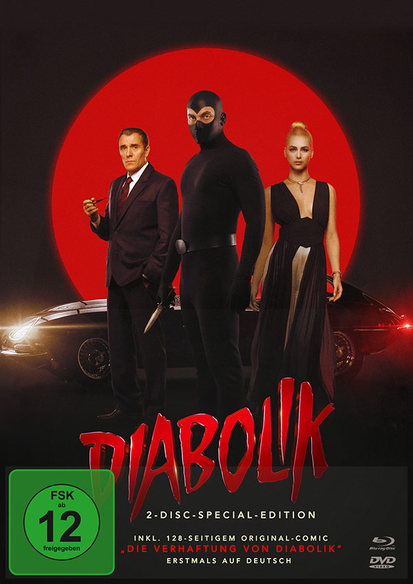 Diabolik (Special Edition mit Comic, Blu-ray+DVD) Cover