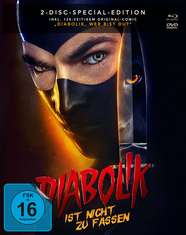 Diabolik ist nicht zu fassen (Special Edition mit Comic, Blu-ray+DVD) Cover Diabolik ist nicht zu fassen (Special Edition mit Comic, Blu-ray+DVD) Cover