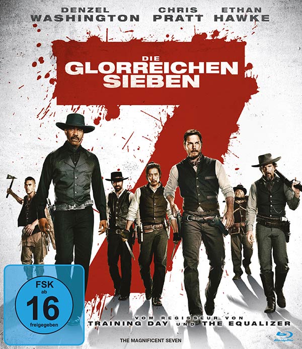 Die glorreichen Sieben (2017) (Blu-ray) Cover