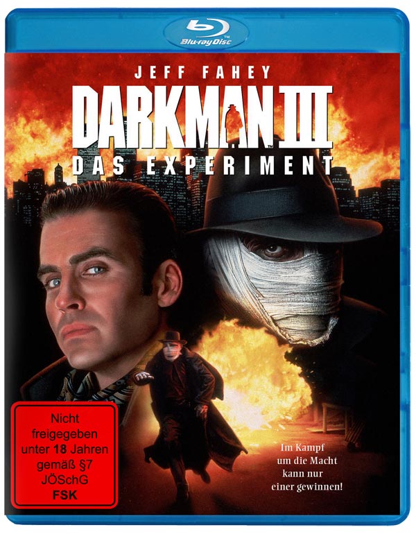 Darkman 3 - Das Experiment (Blu-ray) Cover Darkman 3 - Das Experiment (Blu-ray) Cover