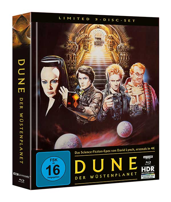 Dune -D.Wüstenplanet (Mediabook B, UHD+Blu-ray) Kaufen