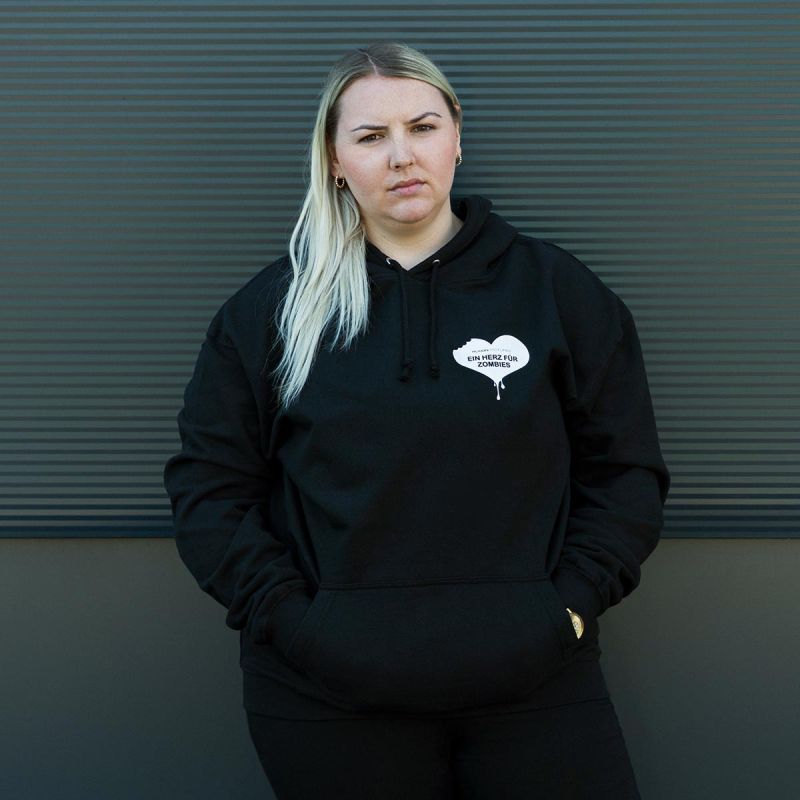 Herz für Zombies PP Hoodie Unisex Black XXL kaufen