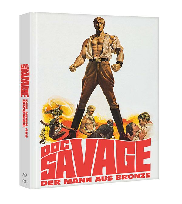 Doc Savage Der Mann aus Bronze (Mediabook, Bluray+DVD) vorbestellen
